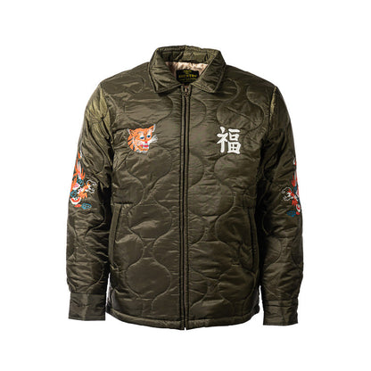 Houston Vietnam Map Quilting Jacket