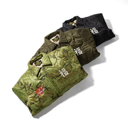 Houston Vietnam Map Quilting Jacket