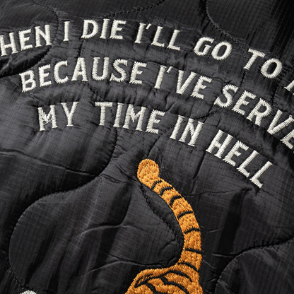 Houston Vietnam Tiger Quilting Jacket