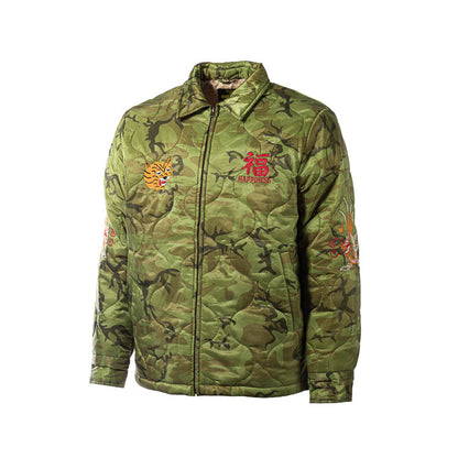 Houston Vietnam Tiger Quilting Jacket