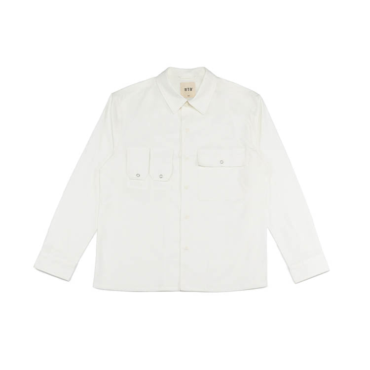 RTB Utility Pocket Officers Shirt White / XL (X-Large)