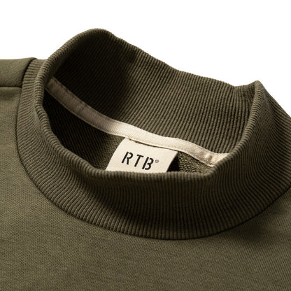 RTB Mock Neck Commando Sweatshirt