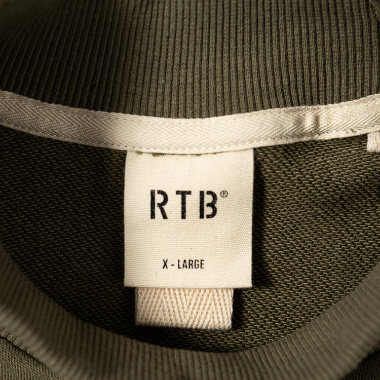 RTB Mock Neck Commando Sweatshirt