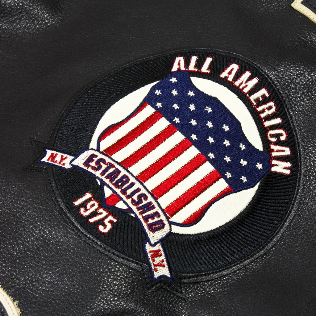 Cockpit USA Letterman Calfskin Jacket